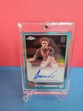 2022-23 Topps Chrome OTE - Ausar Thompson Auto Aqua Refractor #'d/99