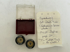 Speedway Firestone Lettered Sil-Slicks 2 Wheels Tires 1/24 scale slot cars