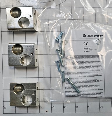 ALLEN BRADLEY - 100-ETL580 - TERMINAL LUG SET OF 3