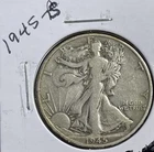 1945-S Walking Liberty Silver Half Dollar 90% Silver. #1656
