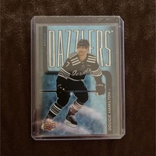 Upper Deck 2025-26 Series 1 Dazzlers Blue Dougie Hamilton Devils Card DZ-25