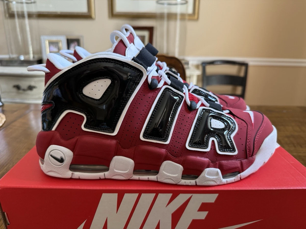 NIKE AIR MORE UPTEMPO WHITE/RED 箱付き Las mejores ofertas en Nike Air More Uptempo White Red | eBay