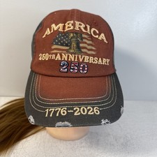 America 250th Anniversary Cap - Patriotic Unisex Hat - 250 Years 1776-2026 New