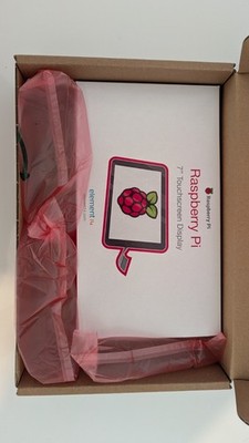 Raspberry Pi 7'' Touchscreen Display Original   OVP Wie Neu - Unbenutzt