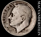 1947-D Silver Roosevelt Dime - Scarce  Better Date  No Reserve  #L6519