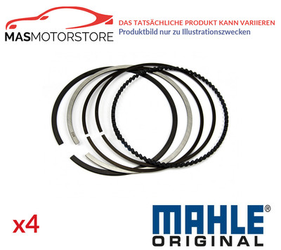 KOLBENRINGE SATZ MAHLE ORIGINAL 011 70 N0 4PCS P STD NEU OE QUALITÄT