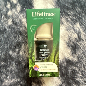 Lifelines Calm Essential Oil Blend Cedarwood & Violet 0.25 fl oz 11-0131