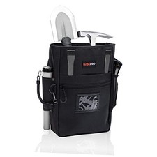 Metal Detecting Pouch Bag, Portable Waist Digger Tools Bag, Detecting Black