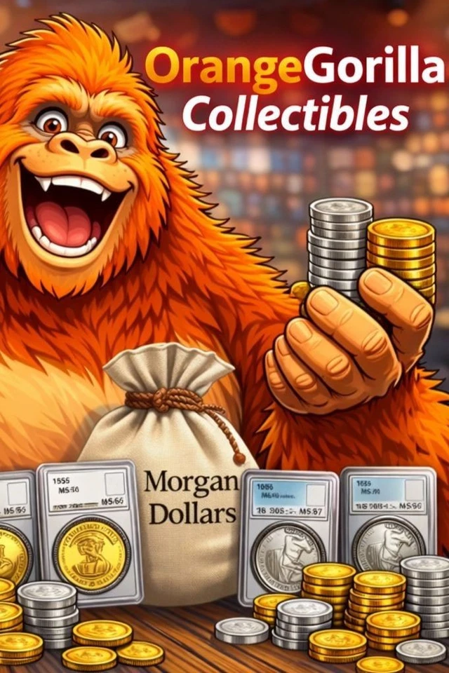 $1 Starts! Gold, Morgans, ASE, Goldbacks, 5oz ATB, US Coins, Bullion PLUS!
