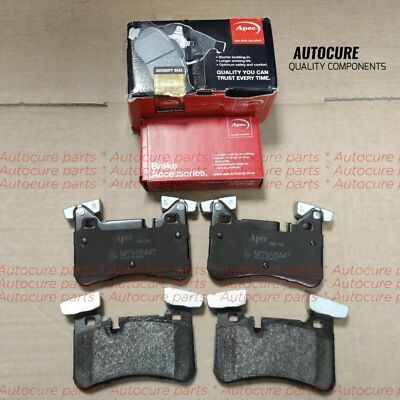 FITS MERCEDES C63 AMG 6.3 08-16 REAR APEC PADS REAR BRAKE PADS & SENSOR
