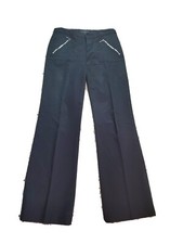 BANANA REPUBLIC Martin Black Stretch Slacks - Size 2