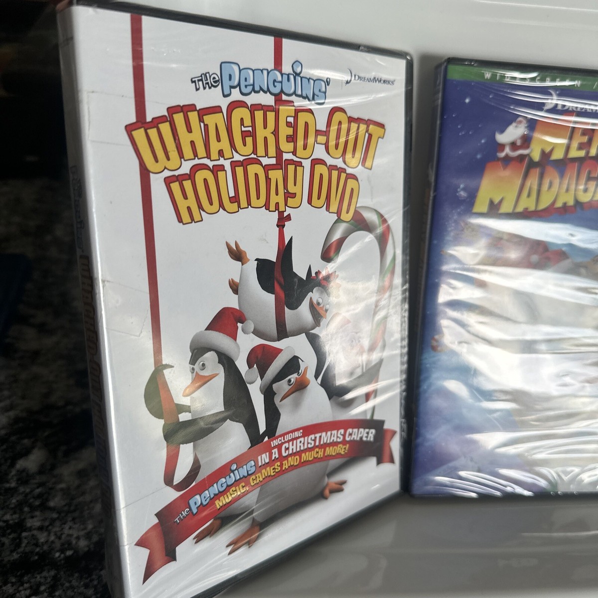 NEW SEALED DreamWorks Christmas (Lot 3) The Penguins & Merry