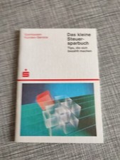 Sparkassen Kundenservice Das Kleine Steuersparbuch 1995 Rarit&auml;t Neuwertig Top