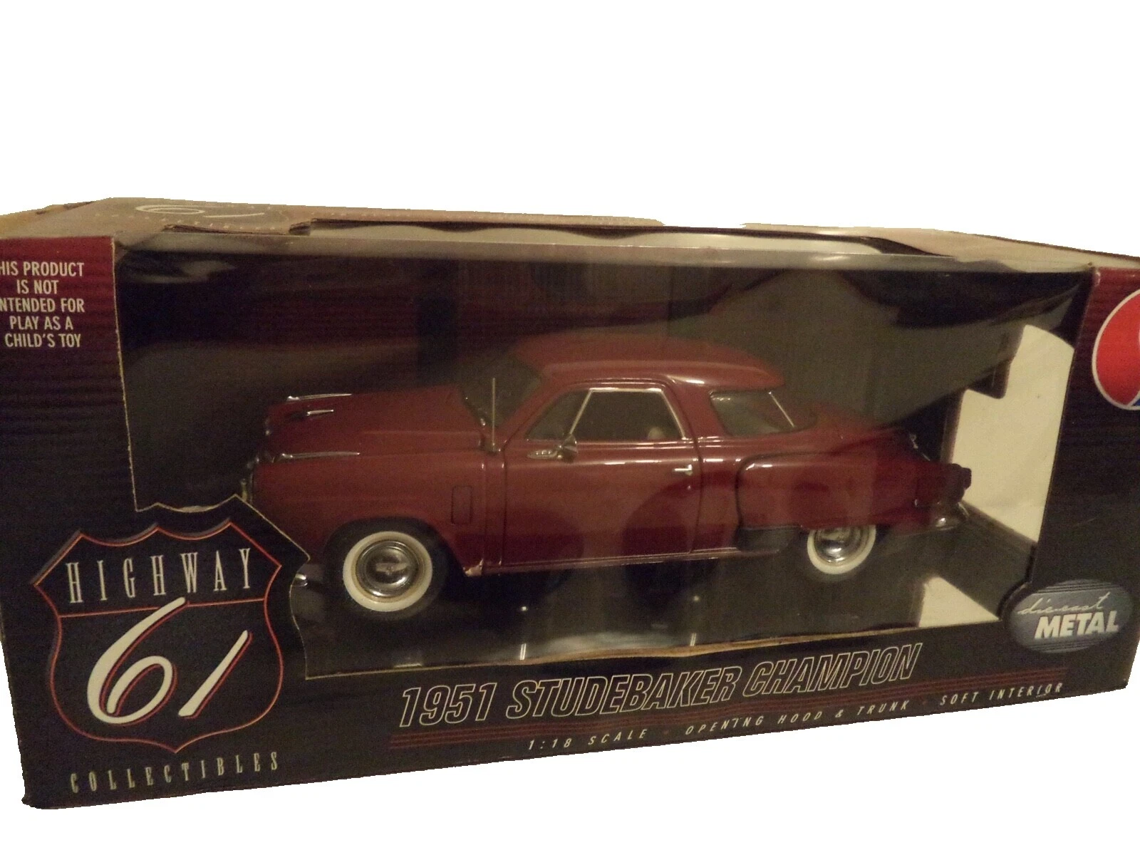 Highway 61/DCP Studebaker Литая Игрушка 1:18
