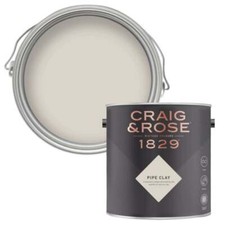Craig & Rose 1829 Chalky Emulsion Paint For Walls & Wood - All Colours - 750ml