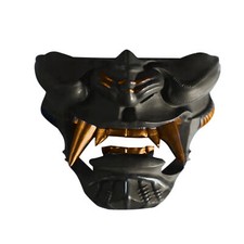 Holder Stand Display Rack Oni Katana Japanese Samurai Sword Black Wall Mask