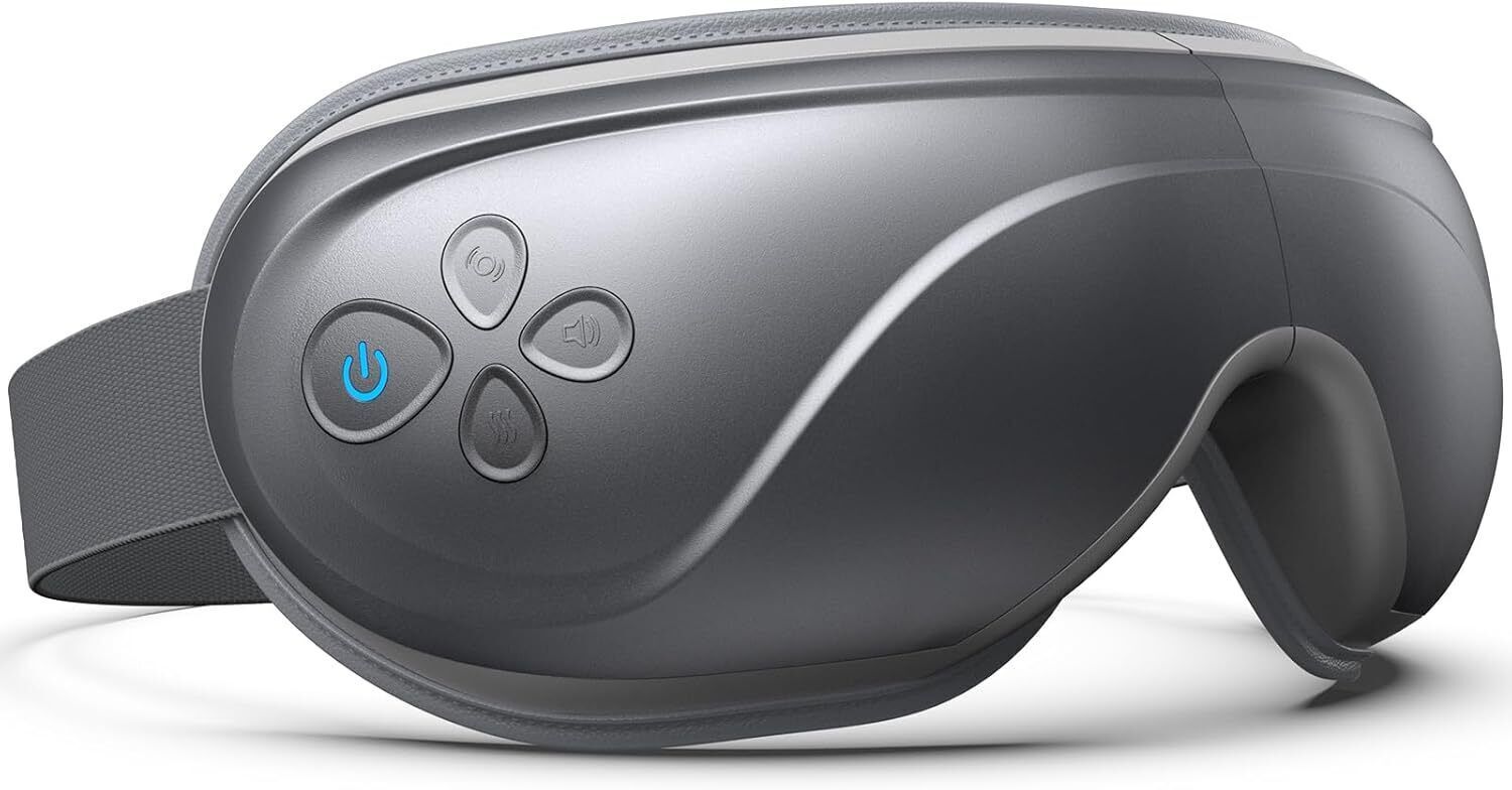 Heated Eye Mask Relieves Migraines Eye Strain Dryness and Promotes Better Sleep