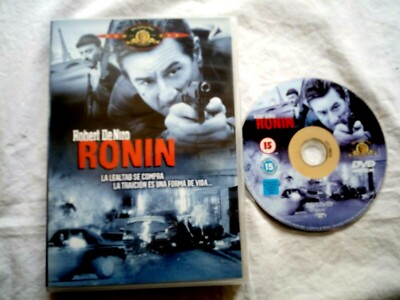 Ronin pelicula DVD Robert Deniro MGM Pal Ingles, Aleman, Frances, Italiano Caste