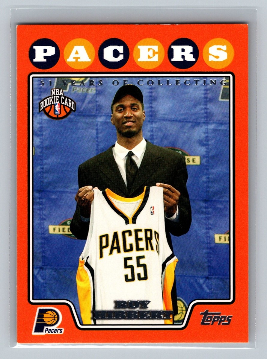 Roy Hibbert 2008-09 Topps ORANGE #212 Basketball NBA Card Pacers