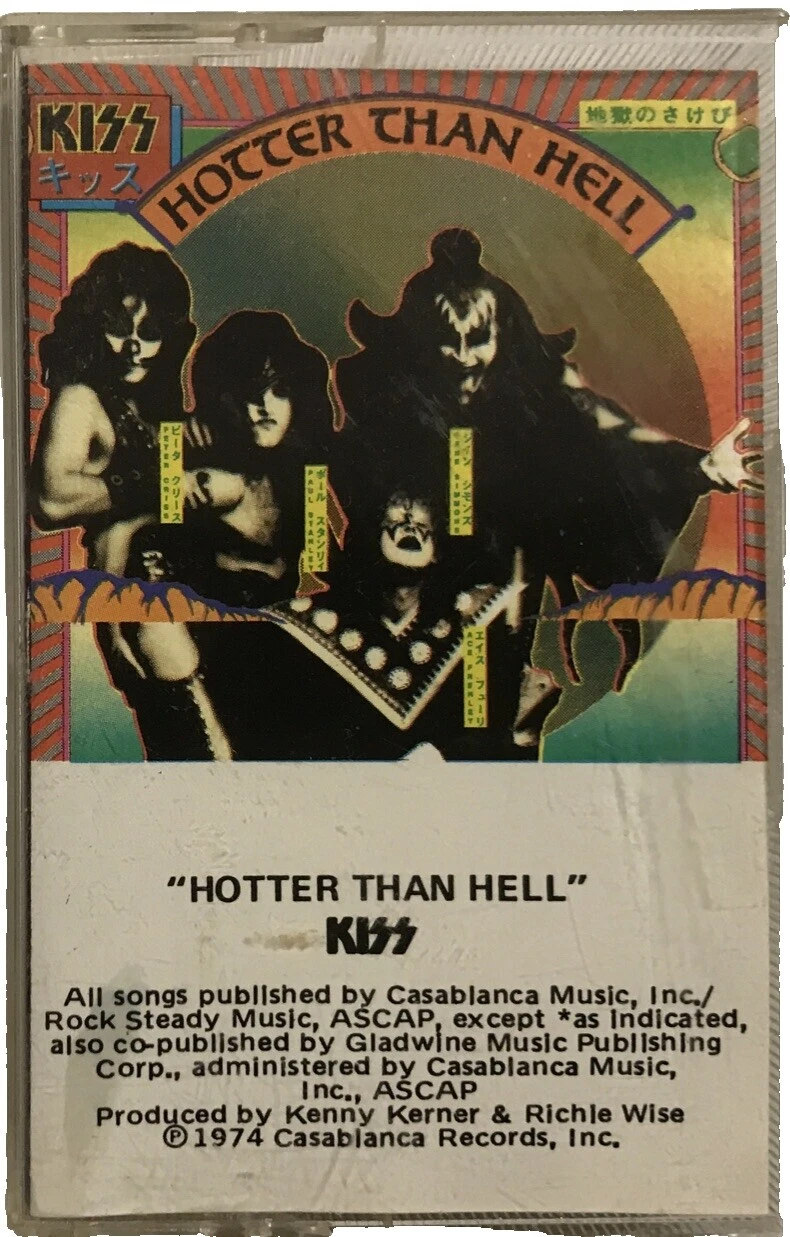 Kiss Very Good (VG) Case Very Good (VG) Condition Music Cassettes