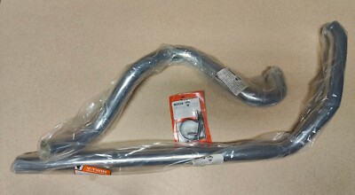 True Dual Exhaust Pipe System Chrome 29-1198 735G