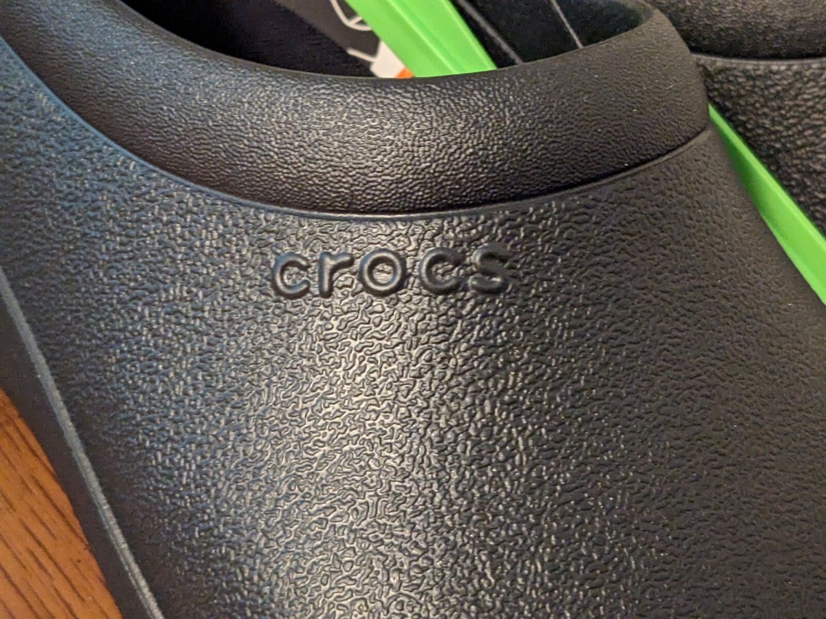 Crocs On The Clock Work Slip On M10 W12 Unisex Black Noir | eBay
