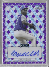 CAM JOHNSON 2022 Leaf Perfect Game RC XRC Auto 1/1 Oklahoma Sooners