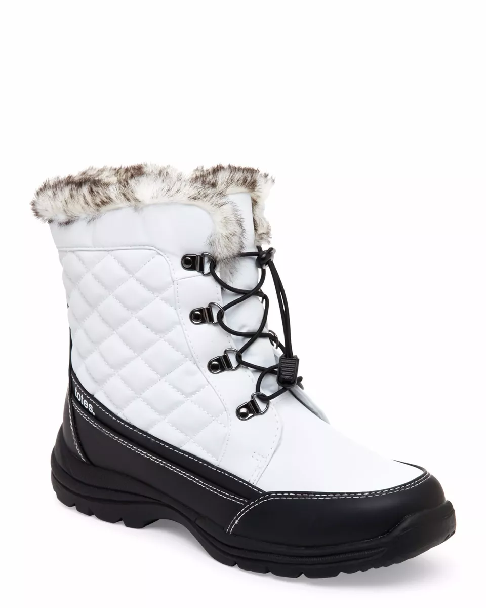 Totes 2025 boots white