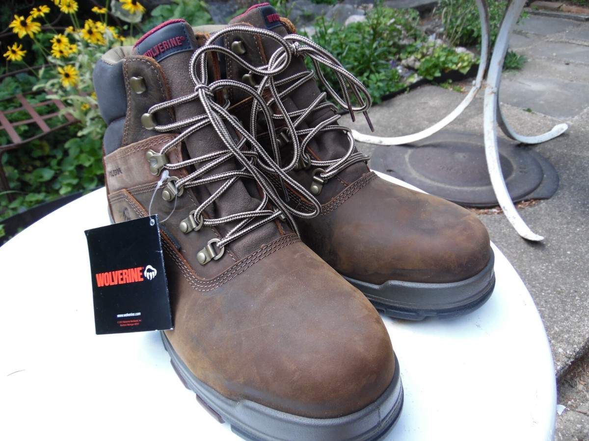 Wolverine Harrison 6” Steel Toe Work Boots Men Size 14  display picture 1