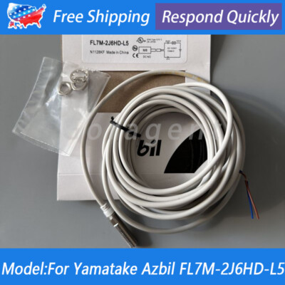 New In Bag Proximity Sensor For Yamatake Azbil FL7M-2J6HD-L5 12-24VDC 100mA
