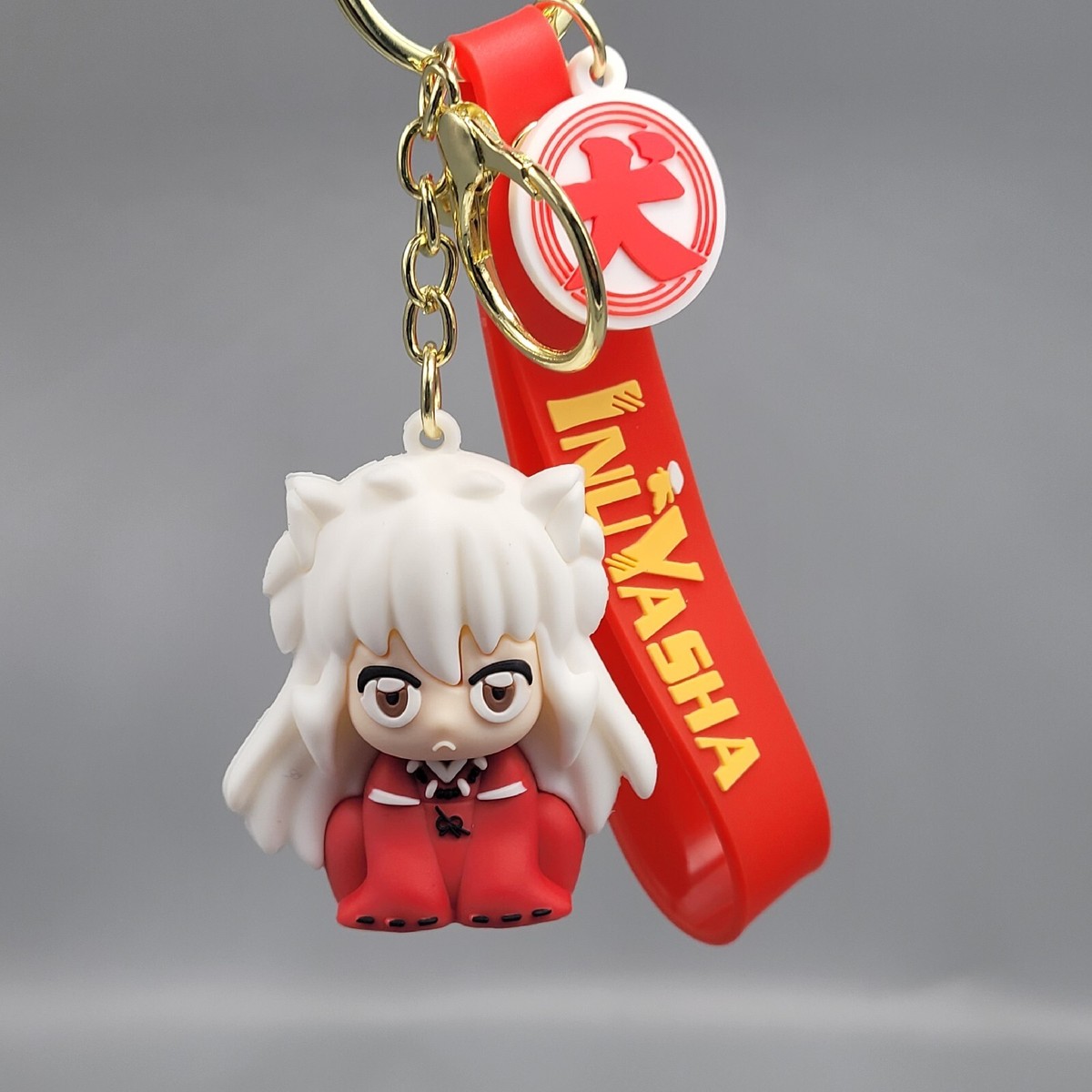 Inuyasha & Kagome 3D Anime Figure Keychains | eBay
