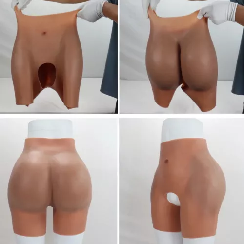 Silicone Butt Hip Enhancement Women Pants Artificial Hip Shaper Padded Cosplay - Picture 7 of 29