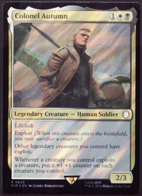 Colonel Autumn - 626 Surge Foil MTG Fallout