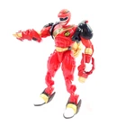 Vintage 2001 Power Rangers Wild Force Red Ranger 7.5" Bandai Action Figure