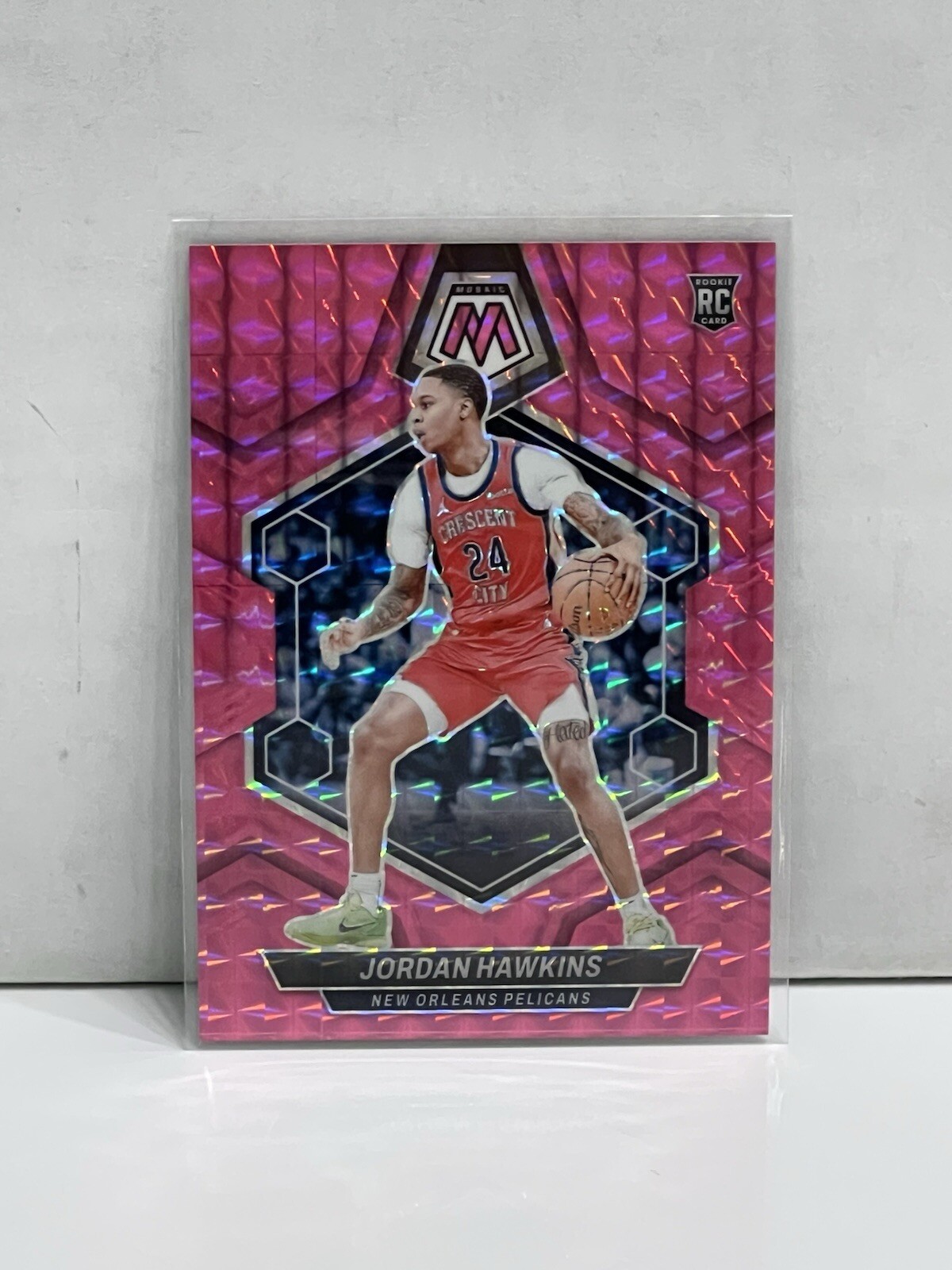2023-24 Mosaic Jordan Hawkins /149 Pink Rookie RC #243