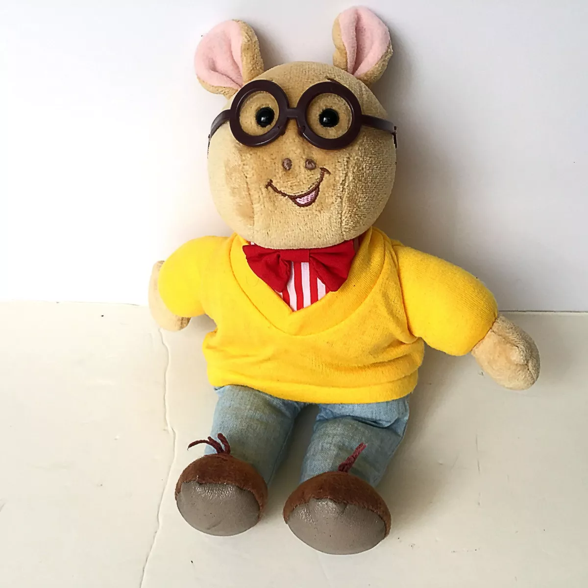 Vintage Arthur Plush Doll Marc Brown 1995 Eden Stuffed Toy w