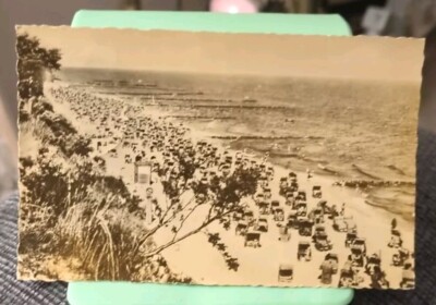 Ansichtskarte Ostseebad Koserow / Strand - Baltic Sea - East Germany Postcard 