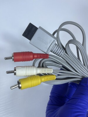 Nintendo Wii AV Audio Video Cable Cord OEM