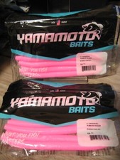 20 Yamamoto Fishing Baits 5" Senko Worms 9-10-229 Bubblegum Pink Color