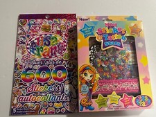 Lisa Frank Mini Sticker  Tattoo Stars Velvet Stickers Glitter Tattoos
