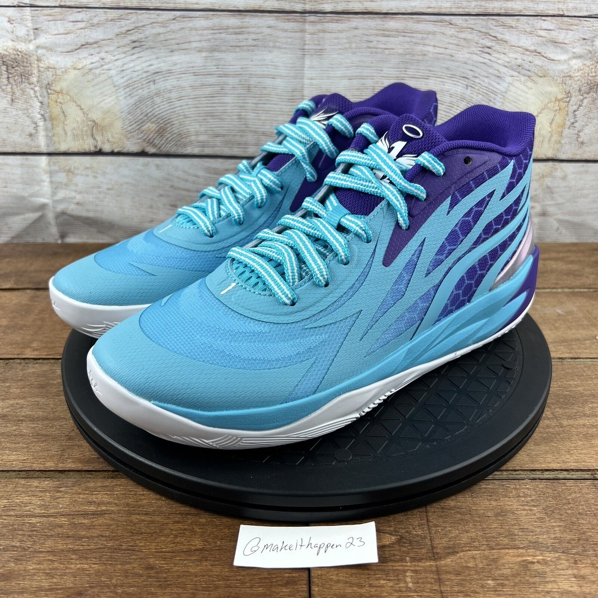 Puma MB.02 'Queen City' Team Violet Blue White 379779-01 Men Size