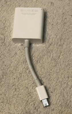 Apple Genuine Thunderbolt MiniDisplay Port to VGA Cable Adapter, A1307
