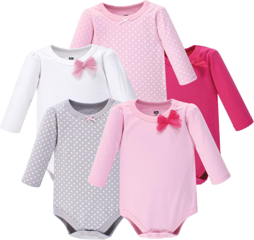 Unisex-Baby Cotton Long-Sleeve Bodysuits