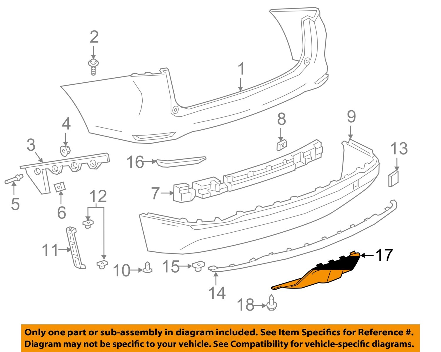 20182019 EQUINOX REAR BUMPER TRAILER HITCH COVER NEW GM 84256326 eBay