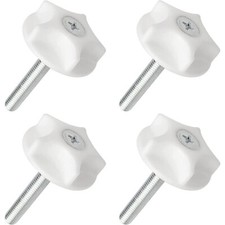 4 Pcs Headboard Bolts Screws M8 Fixings Strong Hold Bolts Fittings for Divan Bed