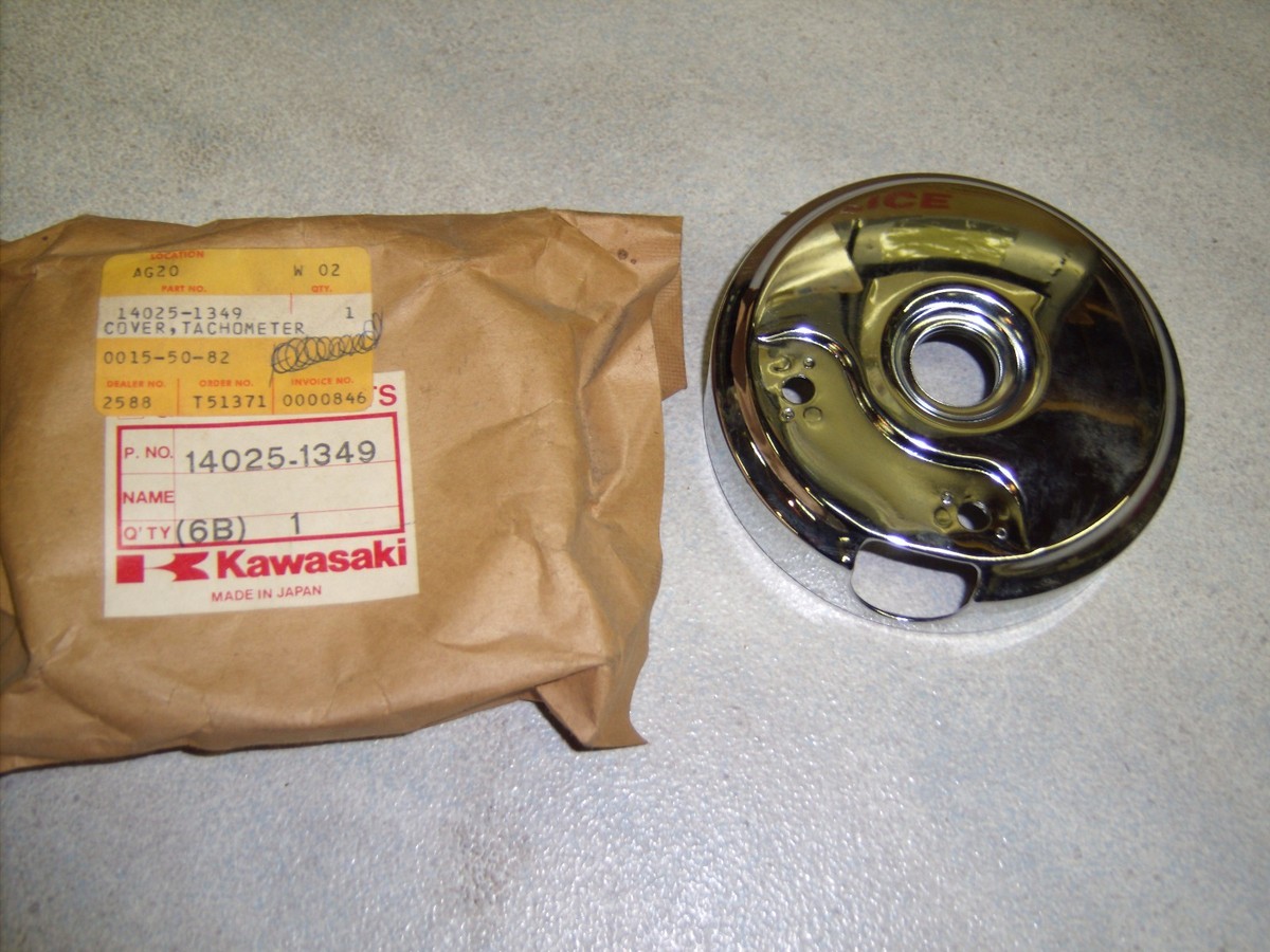 NOS Kawasaki Tachometer cover KZ1000 14025-1349 | eBay