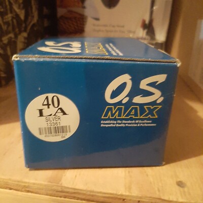 O. S. Max 40LA Silver 13361  RC model aircraft  engine