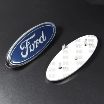 1X Neu Ford Focus 145mm x 60mm Heck Oval Heck Ford Abzeichen Emblem 1779943 - Bild 1 von 4