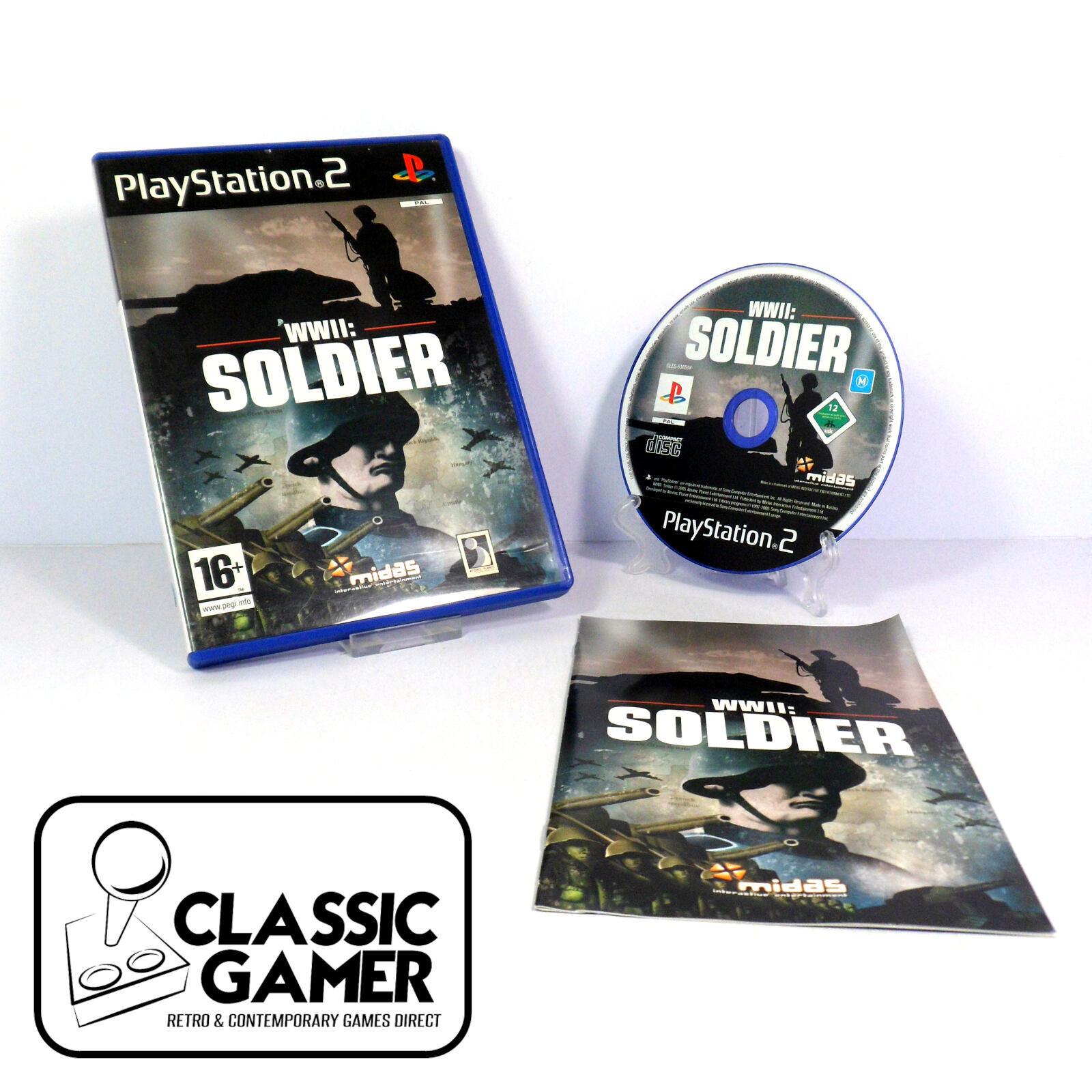 WWII: Soldier (PS2) *NEAR MINT*