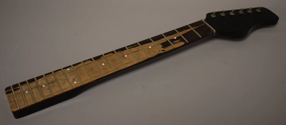 1960's Danelectro "Coral" Peghead Prototype Neck Black w/Box - Image 2 of 4